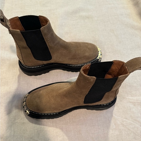 Sandro Olive Green Boots - Picture 3 of 11